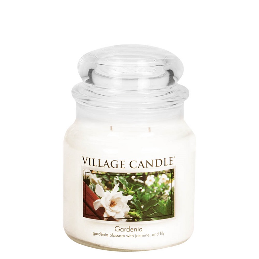 фото Village candle ароматическая свеча "gardenia", средняя