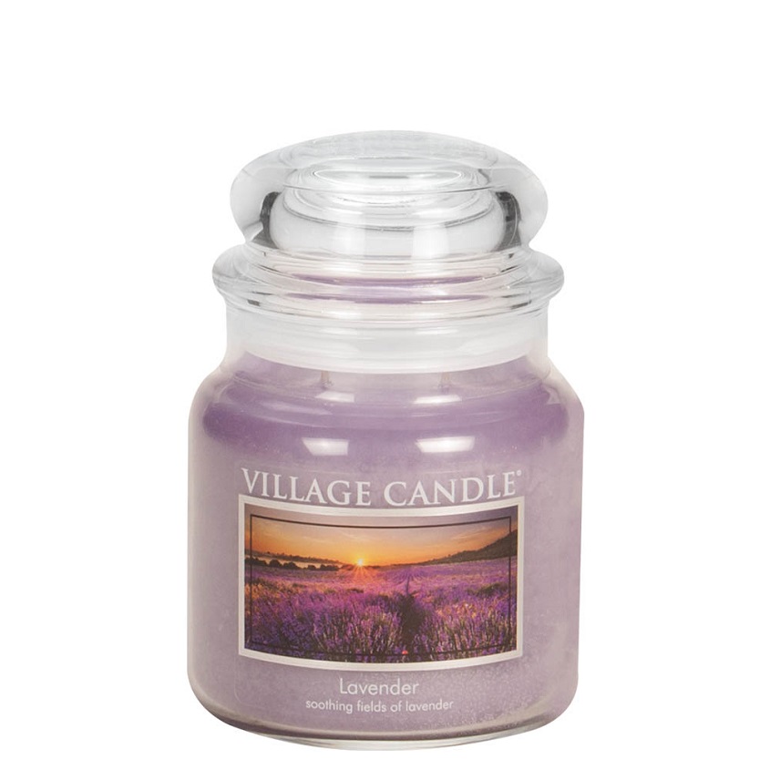 фото Village candle ароматическая свеча "lavender", средняя