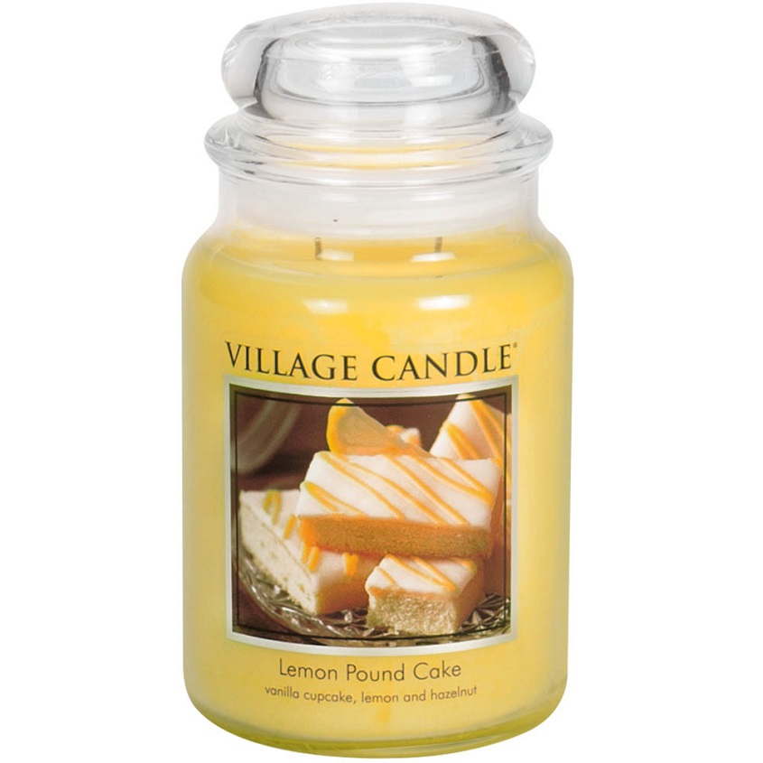 фото Village candle ароматическая свеча "lemon pound cake", большая