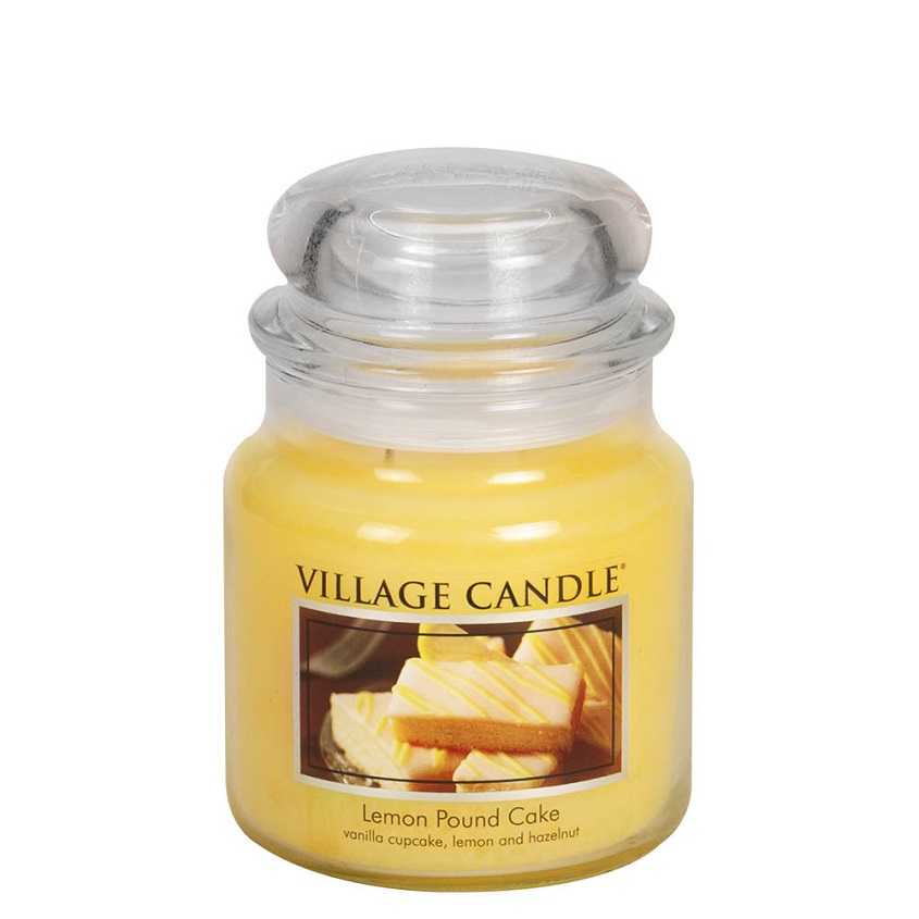 фото Village candle ароматическая свеча "lemon pound cake", средняя