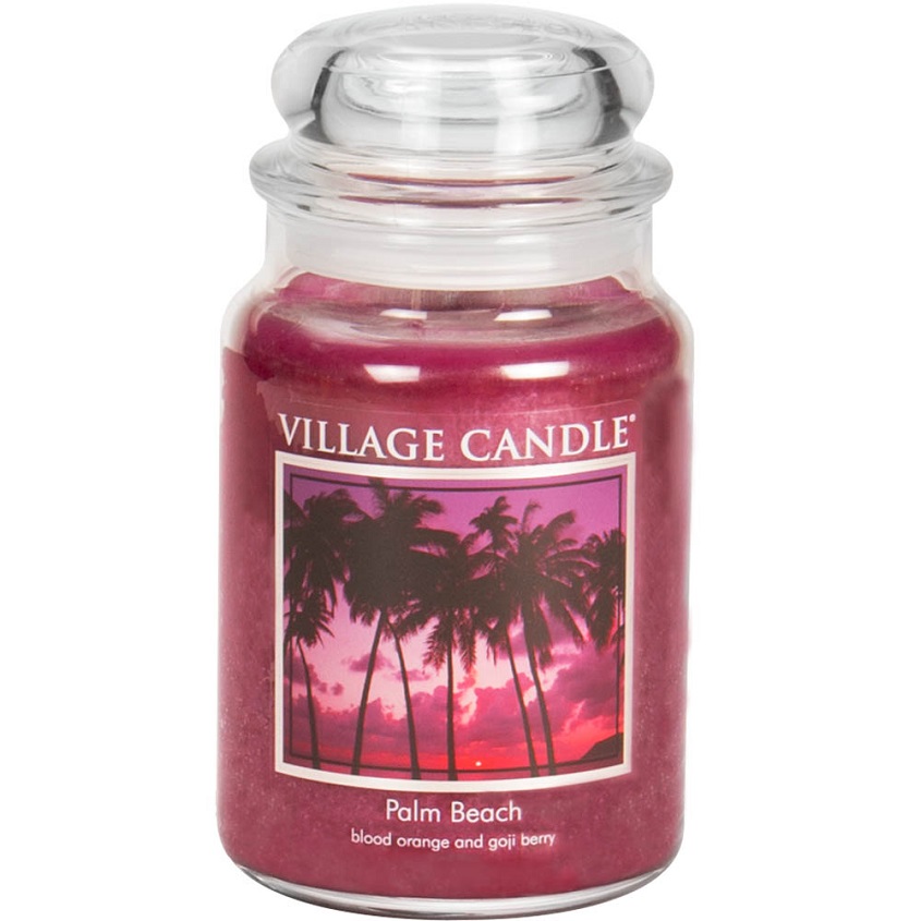 фото Village candle ароматическая свеча "palm beach", большая