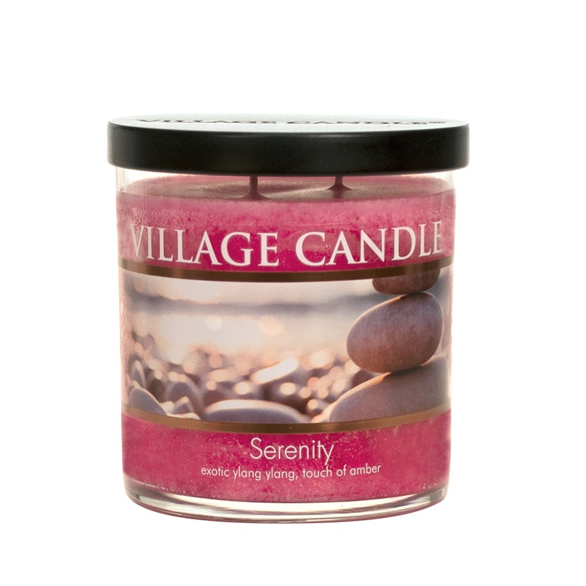 фото Village candle ароматическая свеча "serenity", стакан, маленькая