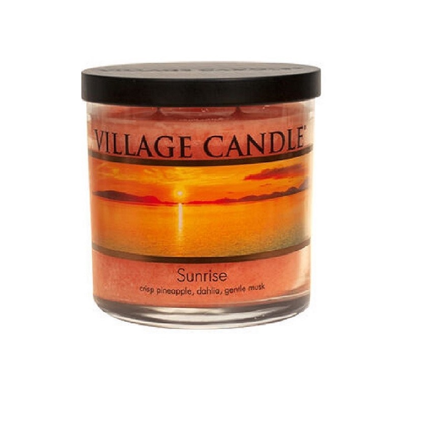 фото Village candle ароматическая свеча "sunrise", стакан, средняя