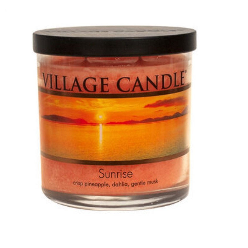 фото Village candle ароматическая свеча "sunrise", стакан, маленькая