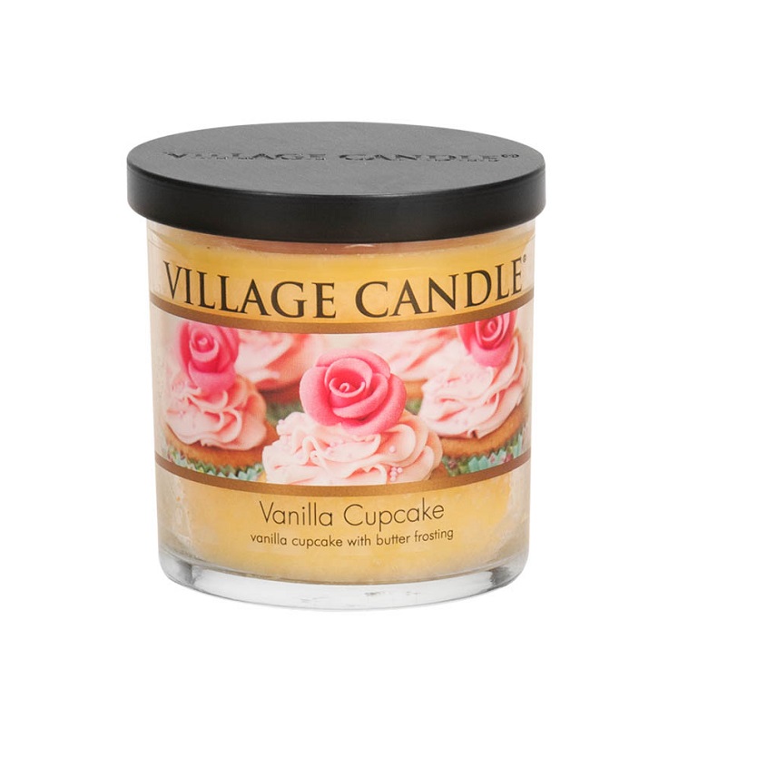 фото Village candle ароматическая свеча "vanilla cupcake", стакан, маленькая
