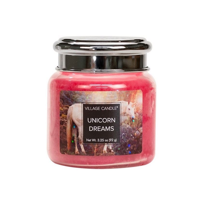 фото Village candle ароматическая свеча "unicorn dreams", маленькая