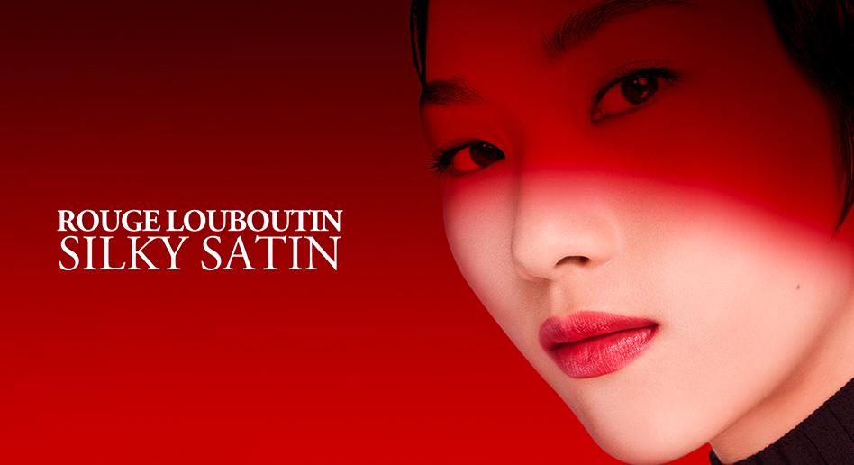 Rouge Louboutin Silky Satin On The Go - Satin lipstick - Rouge