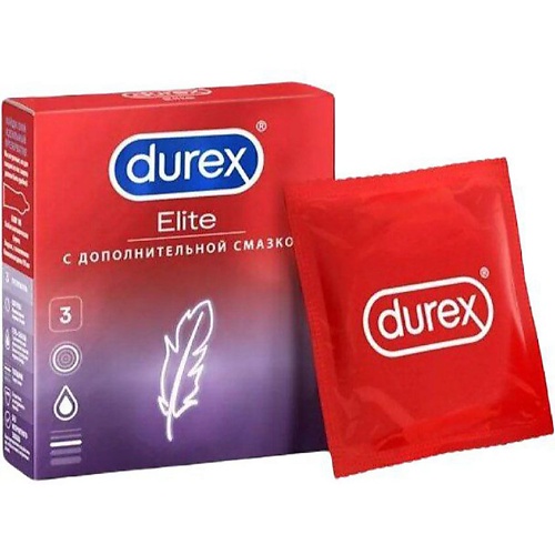 АПТЕКА Презервативы Дюрекс/Durex элит сверхтонкие N3 vizit презервативы c пупырышками со смазкой 12