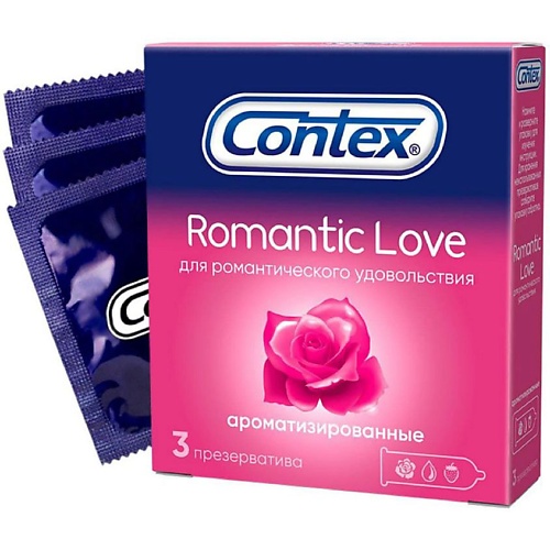 АПТЕКА Презервативы Контекс/Contex романтик лав аромат N3 аптека презервативы дюрекс durex real feel n3