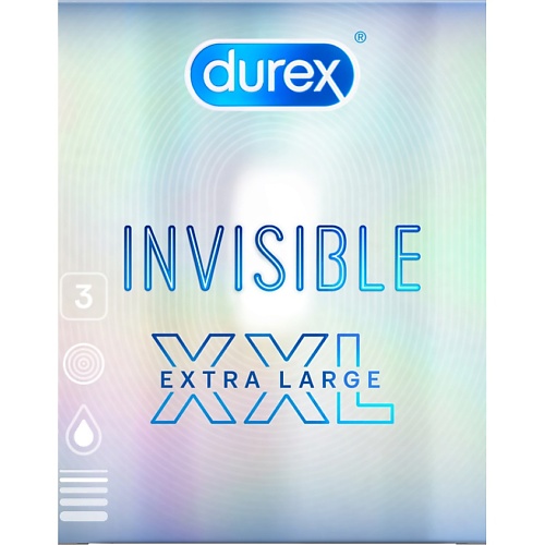 АПТЕКА Дюрекс презервативы из натурального латекса invisible xxl №3 vizit презервативы c пупырышками со смазкой 12