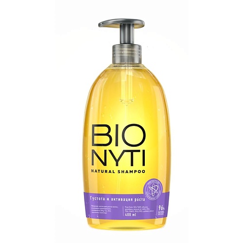фото Bionyti шампунь для волос густота и активация роста