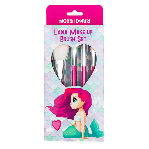 MORIKI DORIKI Набор из 4-х кистей для макияжа LANA Make-up Brush Set