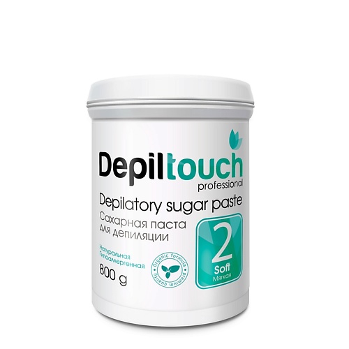 DEPILTOUCH PROFESSIONAL Сахарная паста для депиляции №2 мягкая