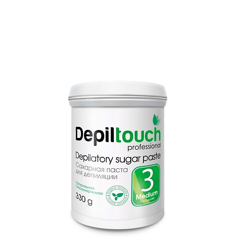 DEPILTOUCH PROFESSIONAL Сахарная паста для депиляции №3 средняя