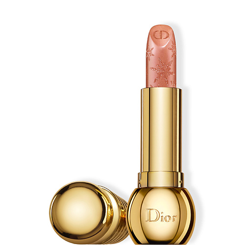 фото Dior помада для губ со сверкающим покрытием diorific golden nights