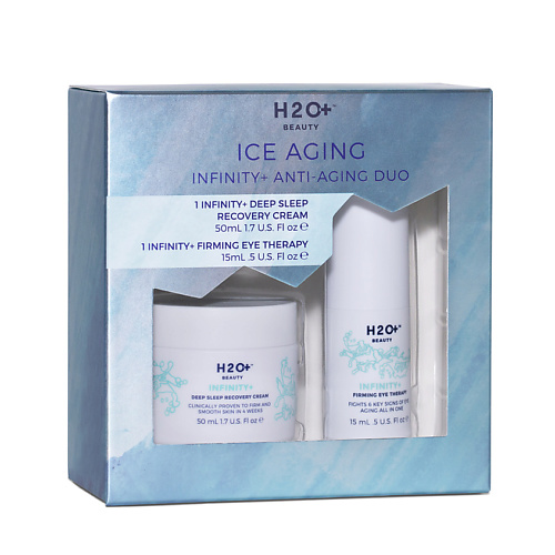 H2O+ Набор для лица ICE AGING INFINITY+ ANTI-AGING DUO