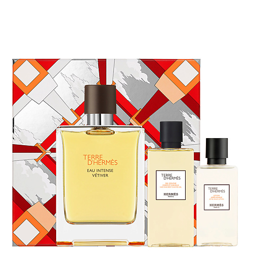 фото Hermès набор terre d'hermès eau intense vétiver