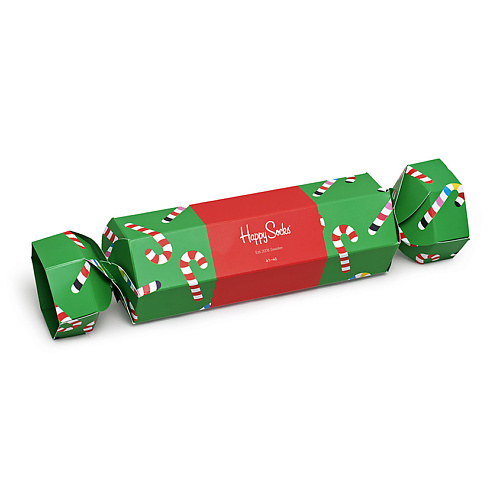 HAPPY SOCKS Набор носков Happy Socks Christmas Cracker Candy Cane 2 пары HPS000032 - фото 1