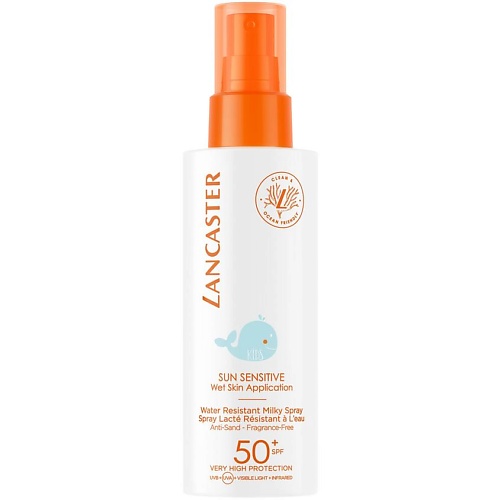 

LANCASTER Солнцезащитное молочко-спрей для детей Sun Sensitive Kids SPF 50+