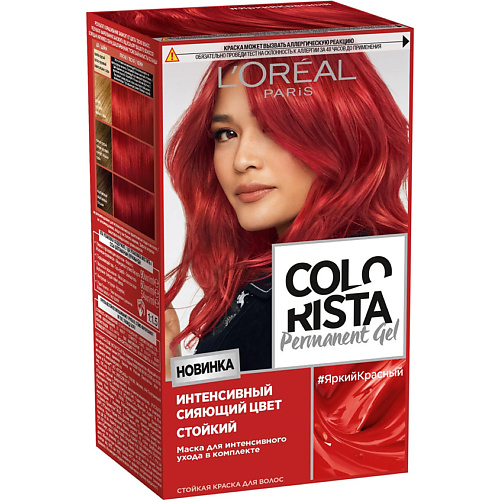 фото L'oréal paris стойкая краска для волос "colorista permanent gel"