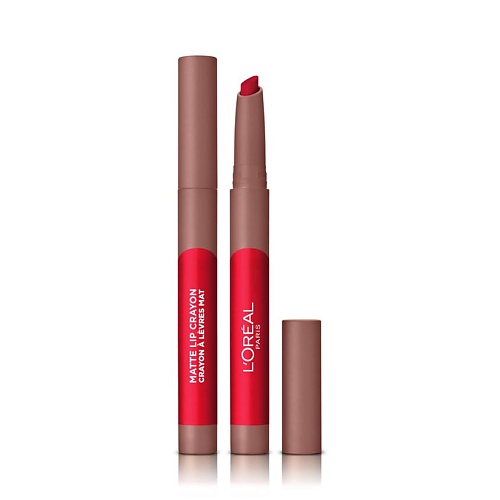 фото L'oréal paris матовая помада-стик "infaillible matte lip crayon"