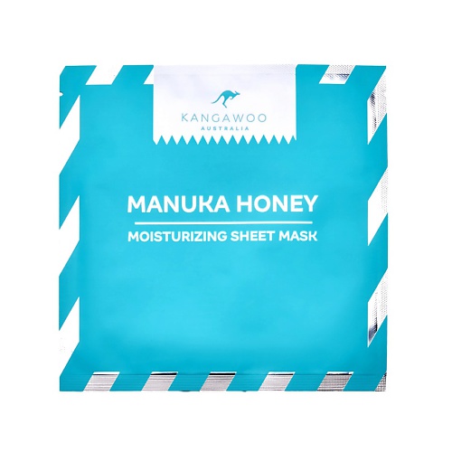 фото Kangawoo тканевая увлажняющая маска для лица "manuka honey"