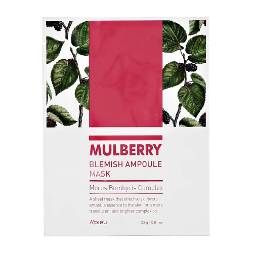 фото A'pieu маска для лица mulberry