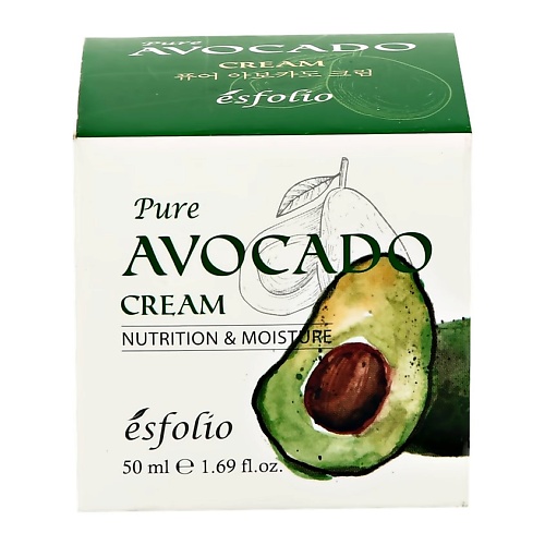 фото Esfolio крем для лица pure avocado