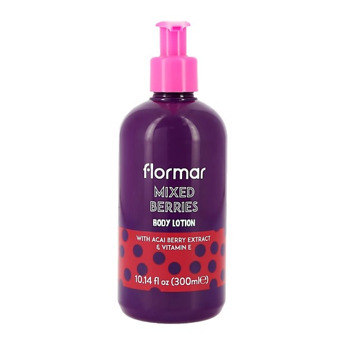 фото Flormar лосьон для тела flormar ягодный микс