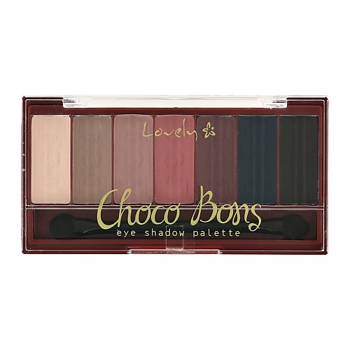 фото Lovely палетка теней для век palette choco bons