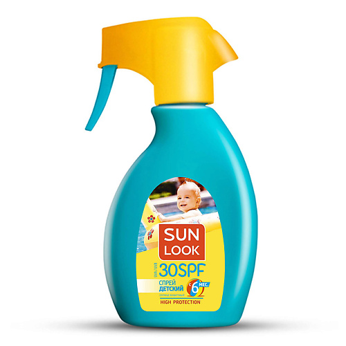 фото Sun look спрей детский sun look солнцезащитный spf-30