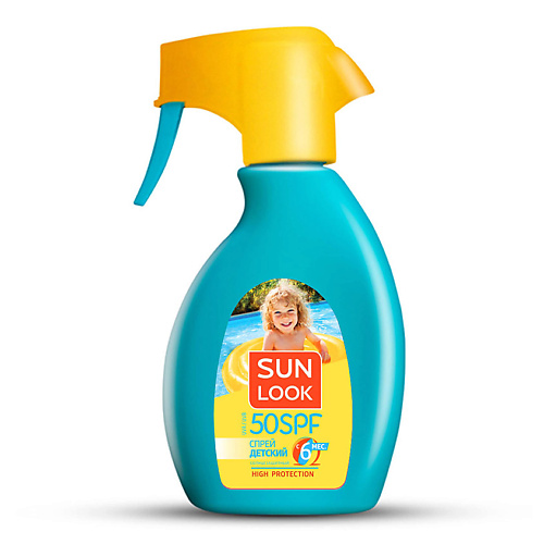 фото Sun look спрей детский sun look солнцезащитный spf-50