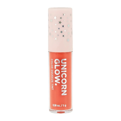 фото Тинт для губ color squeeze tint тон 06 blushed apricot unicorn glow