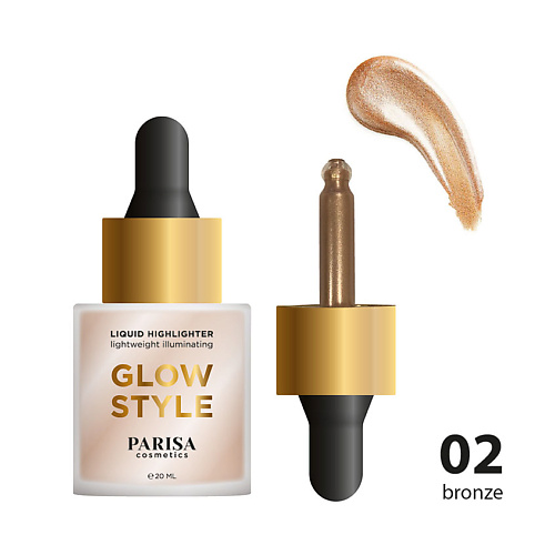 фото Parisa cosmetics face хайлайтер для лица glow style