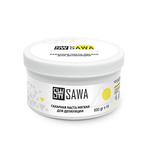 SAWA Паста для шугаринга мягкая гипоаллергенная 500