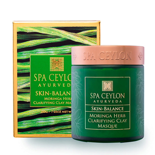 фото Spa ceylon очищающая маска из глины с морингой