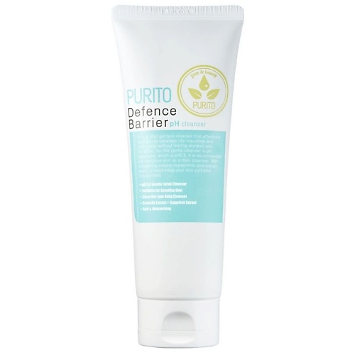 фото Purito слабокислотный гель для умывания defence barrier ph cleanser