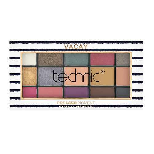 фото Technic палетка теней для век technic pressed pigments