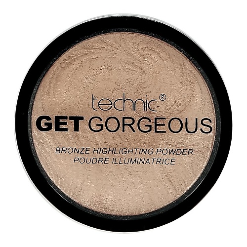 фото Technic хайлайтер для лица technic get gorgeous highlighting powder