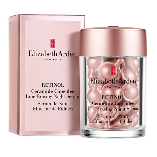 фото Elizabeth arden сыворотка ночная против морщин с церамидами и ретинолом retinol ceramide capsules