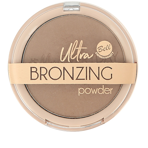 фото Bell пудра компактная для лица ultra bronzing powder бронзирующая