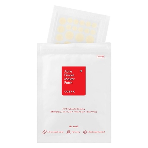 фото Cosrx гидроколлоидные патчи для прыщей acne pimple master patch