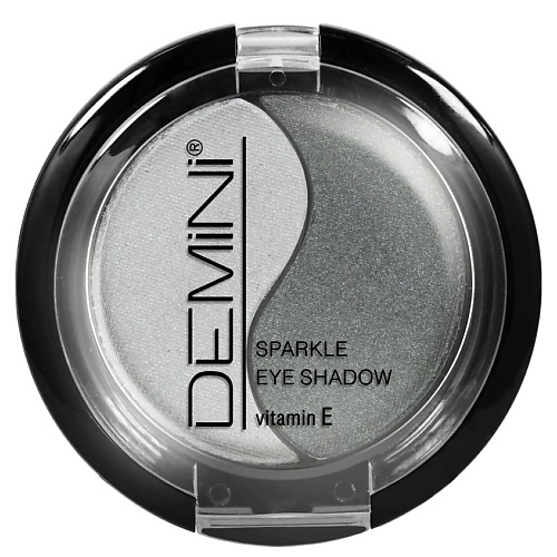 фото Demini тени для век sparkle eye shadow двойные с витамином е