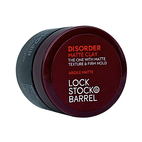 фото Lock stock & barrel глина жесткая disorder matte clay