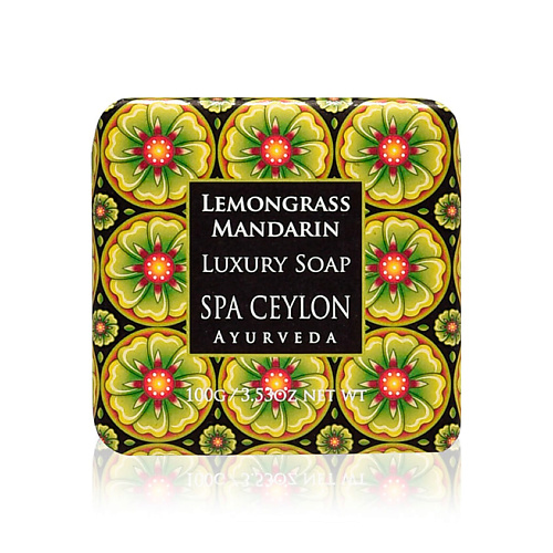 фото Spa ceylon роскошное мыло "лемонграсс и мандарин"