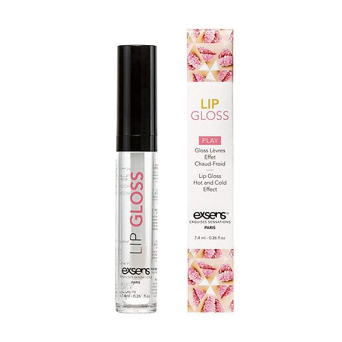 фото Exsens блеск для губ lip gloss клубника