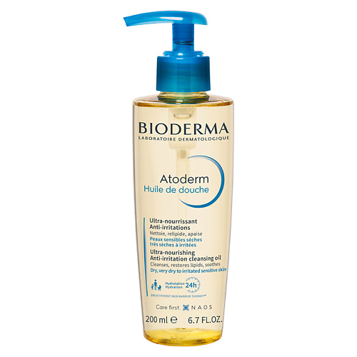 фото Bioderma масло для душа атодерм