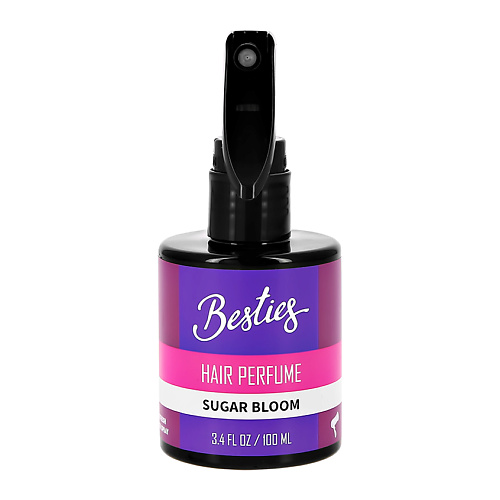 фото Besties парфюмированный спрей для волос hair perfume sugar bloom