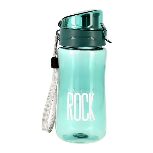FUN Бутылка для воды LETS ROCK Green fun бутылка для воды sport sport mint