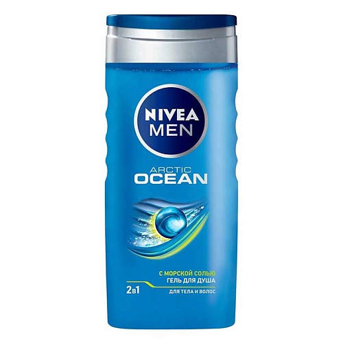 фото Nivea гель для душа 2в1 "ocean" для тела и волос